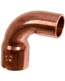 Coude 90° Mâle/Femelle Grand cuivre à souder  cuivre à souder - discount plom...