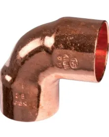 Coude 90° Femelle/Femelle Cuivre à souder