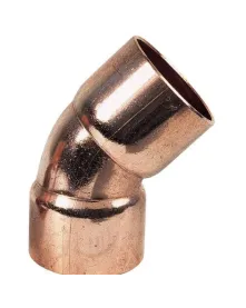 Coude 45° Femelle/Femelle  cuivre à souder - discount plomberie