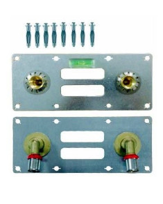 Sortie de cloison multicouche Ø20 Niveau intégré