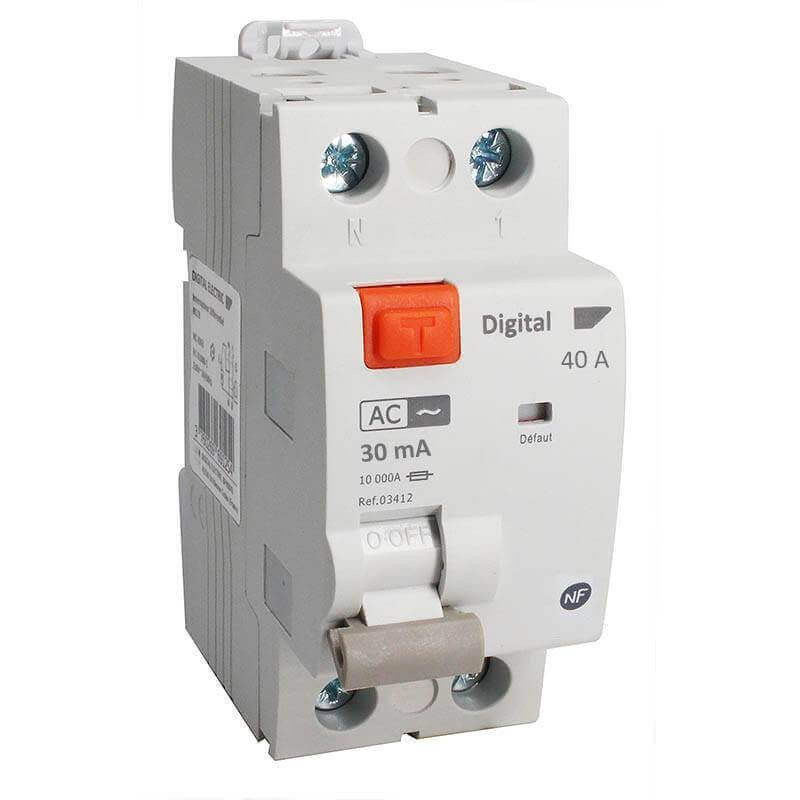 ID 40A Type AC 30mA - Digital Electric