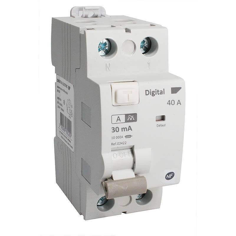 ID 40A Type A 30mA - Digital Electric