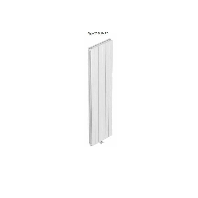 H1800 X L433 - 1352 W - Radiateur Slieve Vertical RACCORDEMENT CENTRAL