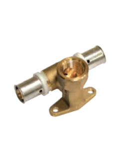 Té femelle déporté multicouche à sertir