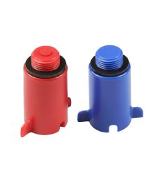 Bouchons d'attente R/B La paire