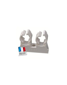 TUB RING DOUBLE Colliers plastique - Fixation des tubes Discount Pl...