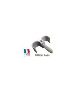 FIX RING DOUBLE Colliers plastique - Fixation des tubes Discount Pl...
