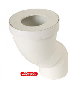 Pipe de WC orientable Nicoll  - RACCORDEMENT WC