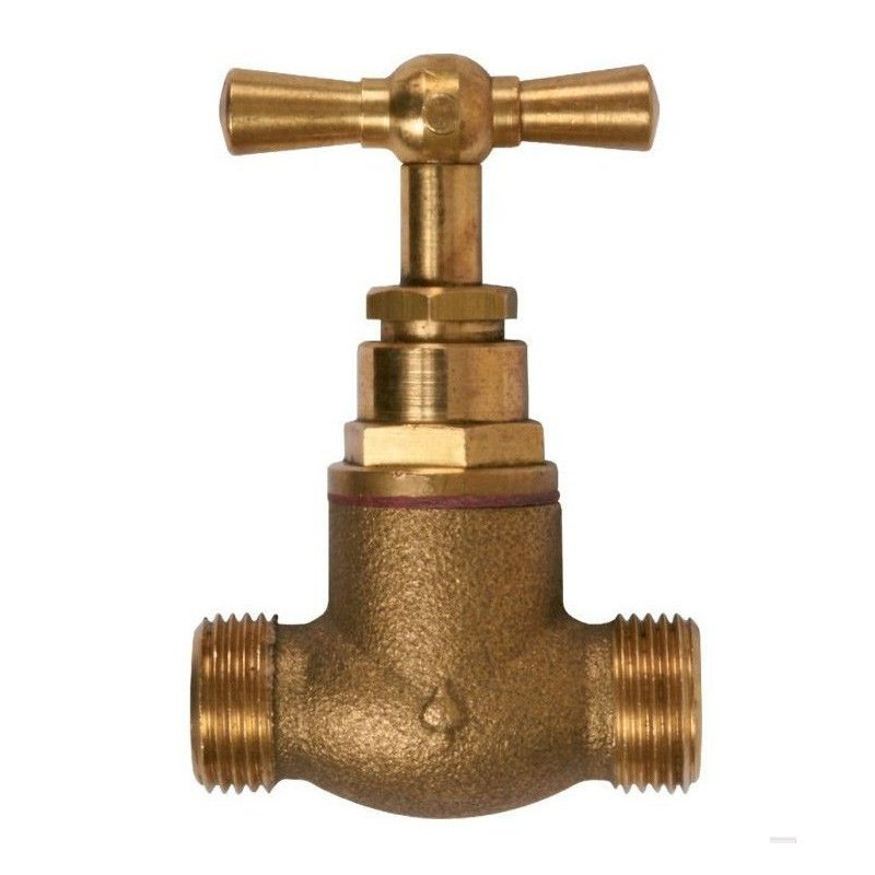 Robinet d'arrêt MM Poignée / papillon- Discount Plomberie