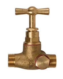 Robinet d'arrêt Mâle/Mâle à purge Poignée / papillon- Discount Plomberie