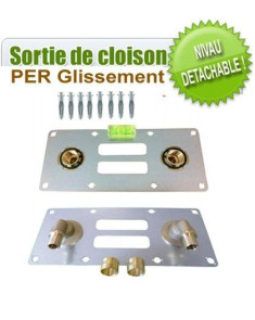 Sortie de cloison PER Ø16 Glissement - Discount Plomberie