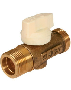 Robinet gaz droit sans patte - ROBINETS ET VANNES GAZ et matériel d...