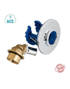 SORTIE DE CLOISON SIMPLE A SERTIR MAL pour tube PER - Discount Plom...