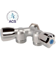 Double robinet Y machine à laver - MACHINE A LAVER et matériel de p...