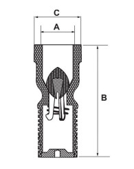 Clapet pied crépine