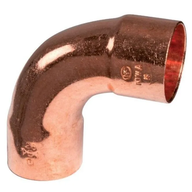 Coude 90° Femelle/Femelle Grand  cuivre à souder - discount plomberie