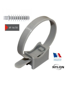 Ramtub Ø16 / Ø32 + pattes à vis