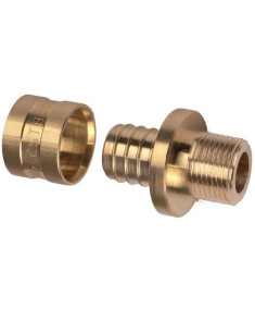 Mâle fixe 16X3/4" PER à glissement