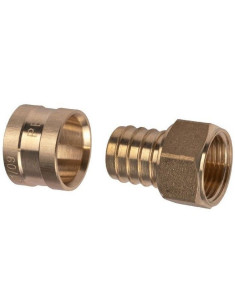 Femelle fixe 16X3/8" PER à glissement