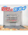 Kit plancher chauffant 30/40m²