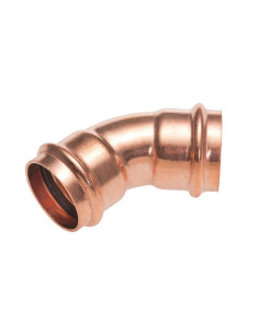 Coude cuivre à sertir 45° FF