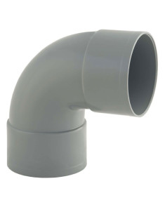 Une pipe WC, adaptation excentrée de 35 mm ø100 mm. Interplast