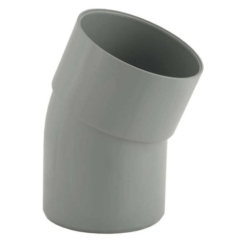RACCORD PVC EVACUATION COUDE 22°30 MF