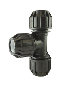 Té égal plastique PE 90°