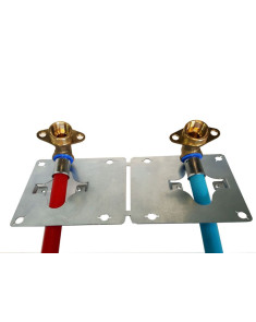 Sortie de cloison multicouche Ø16 Démontable - Visitable - Sécable