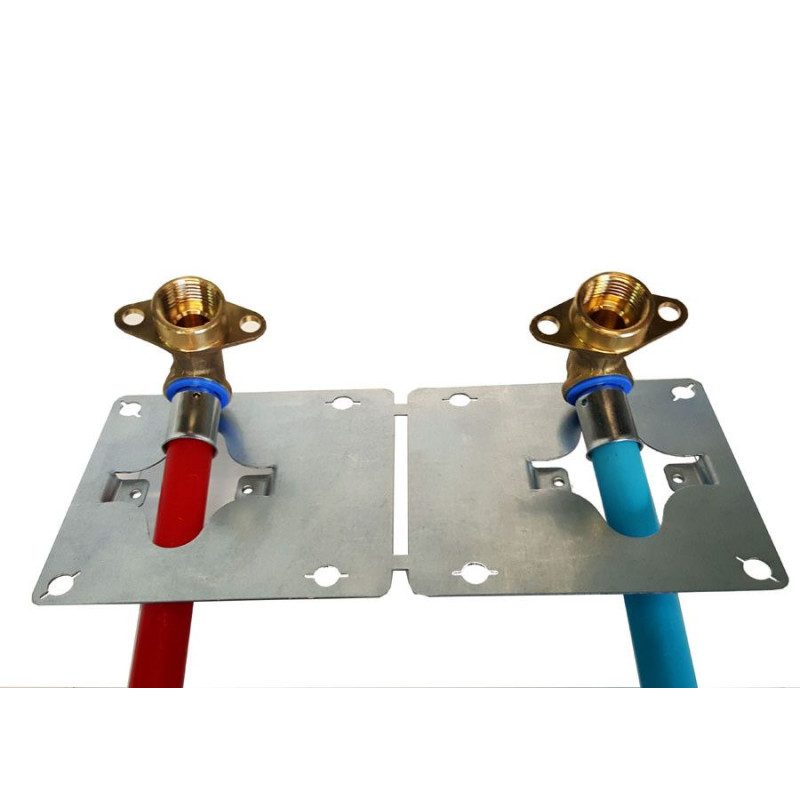 Sortie de cloison multicouche Ø16 Démontable - Visitable - Sécable