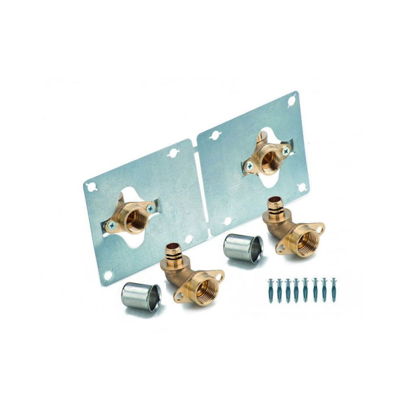 Sortie de cloison multicouche Ø16 Démontable - Visitable - Sécable