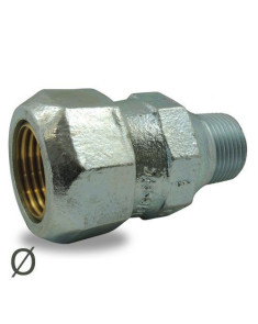 Adaptateur fileté mâle 641 galva