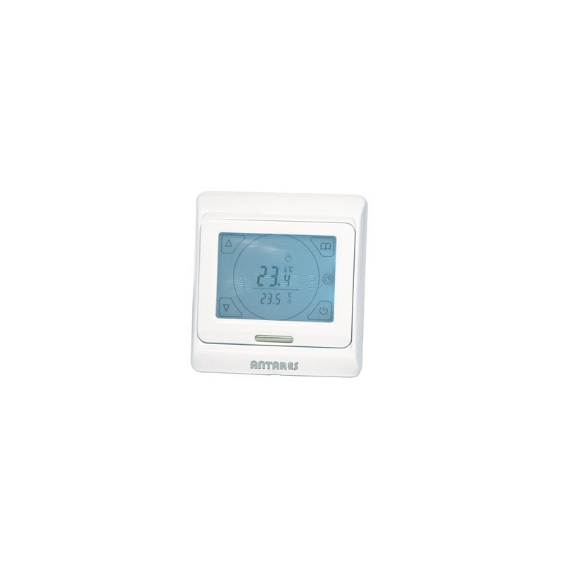 Thermostat-horloge digital à encastrement