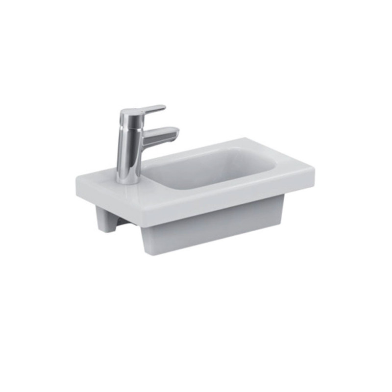 Vasque plan lave-mains Connect Space gauche Ideal Standard