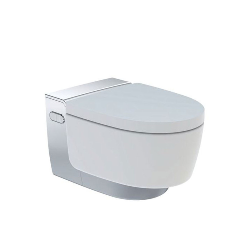 AQUACLEAN TUMA, Lunette de toilette Lunette de toilette chauffante à  fermeture ralentie By Geberit