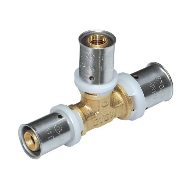 Tés réduits multicouche à sertir