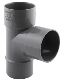 RACCORD PVC EVACUATION TE PIED DE BICHE MFF