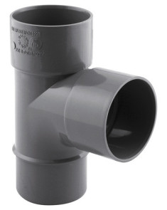 RACCORD PVC EVACUATION TE PIED DE BICHE MFF