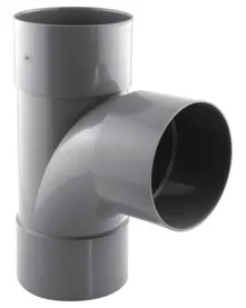 RACCORD PVC EVACUATION TE PIED DE BICHE FFF