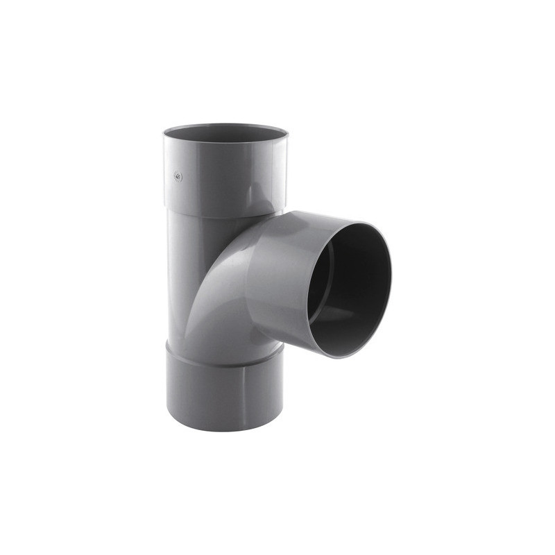 RACCORD PVC EVACUATION TE PIED DE BICHE FFF