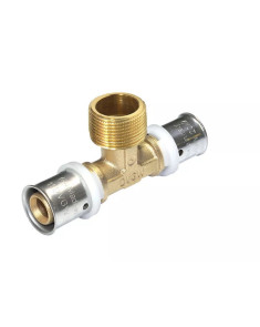 Té sortie mâle Ø 32x1"