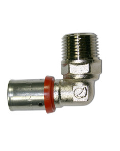 Coude mâle multicouche Type U