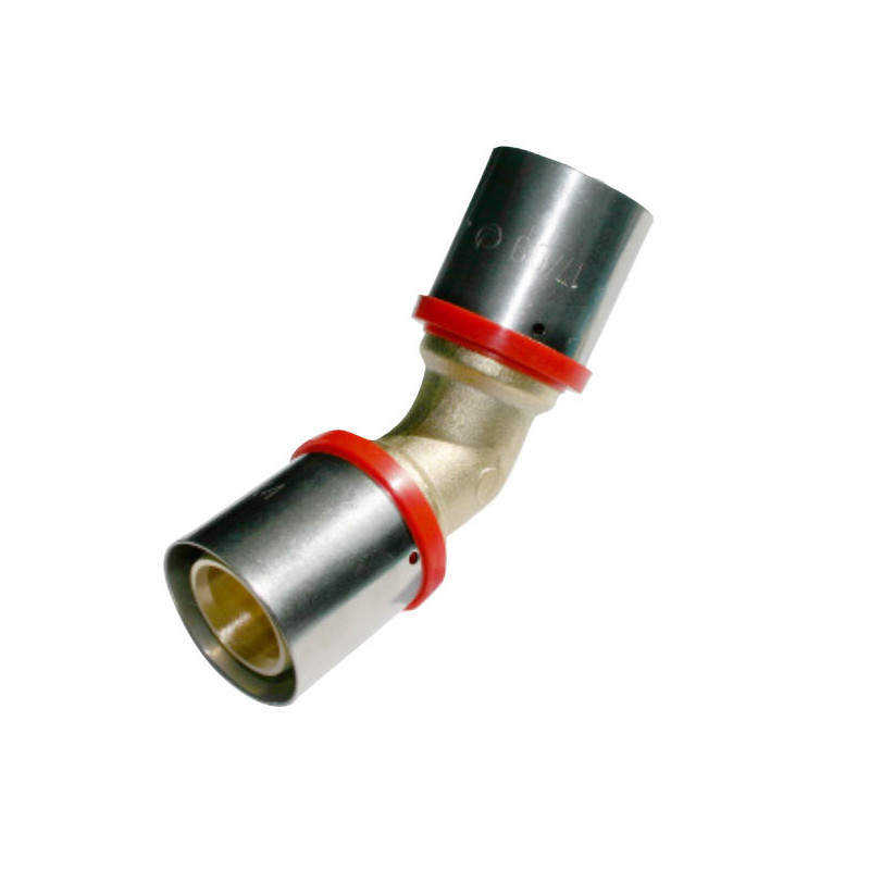 Coude 45° multicouche Type U