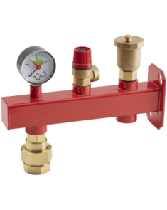 Console rouge équipée vase d'expansion - ACCESSOIRES Pompes à chale...