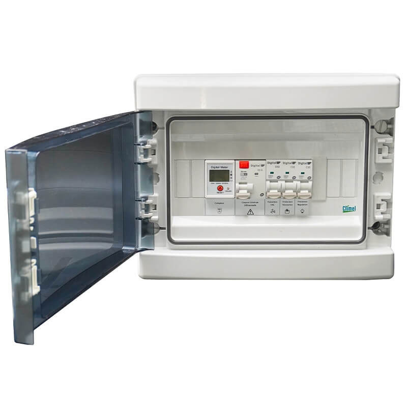 Coffret PAC Monophasé 32A + Comptage - ACCESSOIRES Pompes à Chaleur...