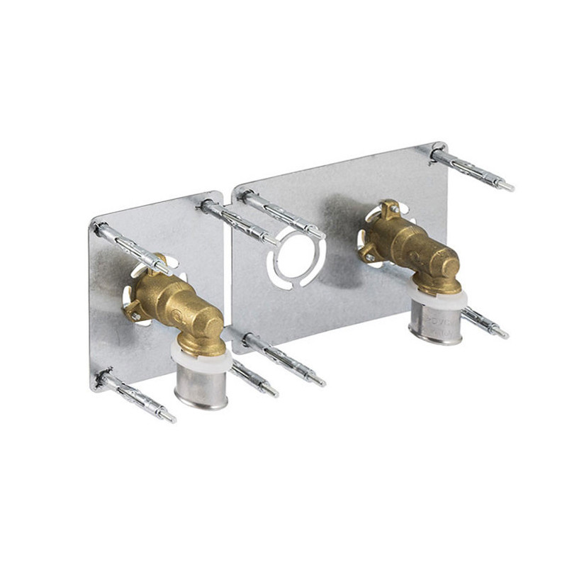 Sortie De Cloison Multicouche Ø20 Double entraxe