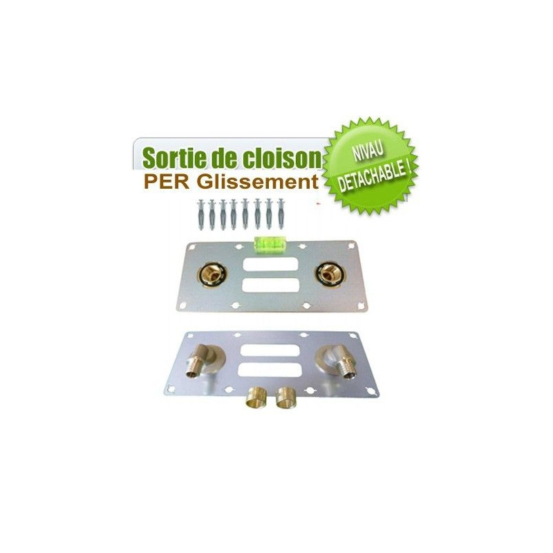 Sortie de cloison PER Ø12 Glissement - Discount Plomberie