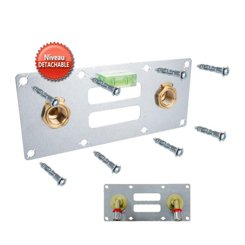 Sortie de cloison Duo PER Ø16 à sertir pour tube PER - Discount Plo...