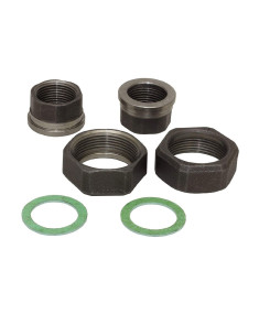 Raccord circulateur union femelle acier