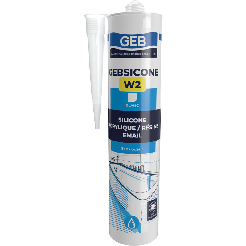 W2 Silicone Sanitaire Geb
